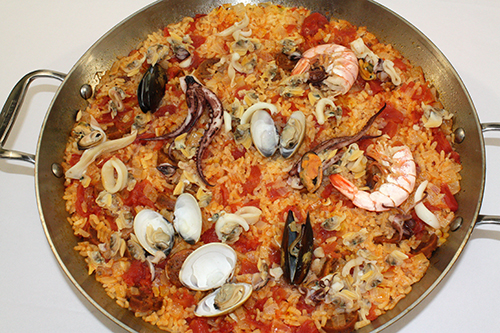 Seafood Paella