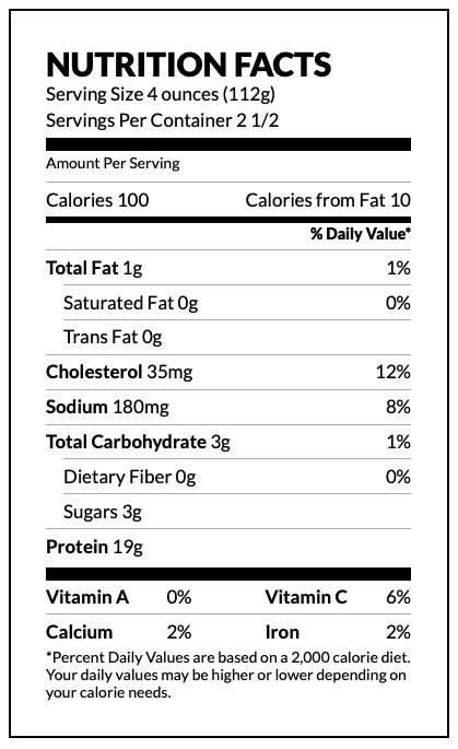 Scallops Nutritional Info
