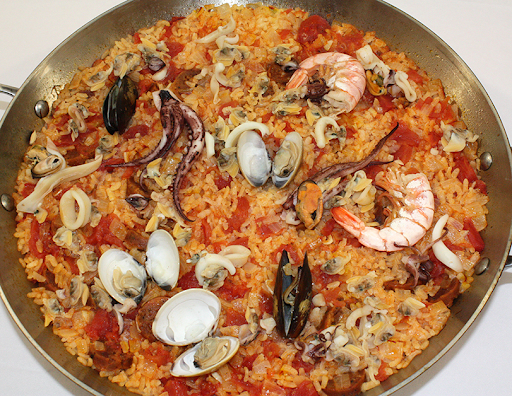 seafood paella