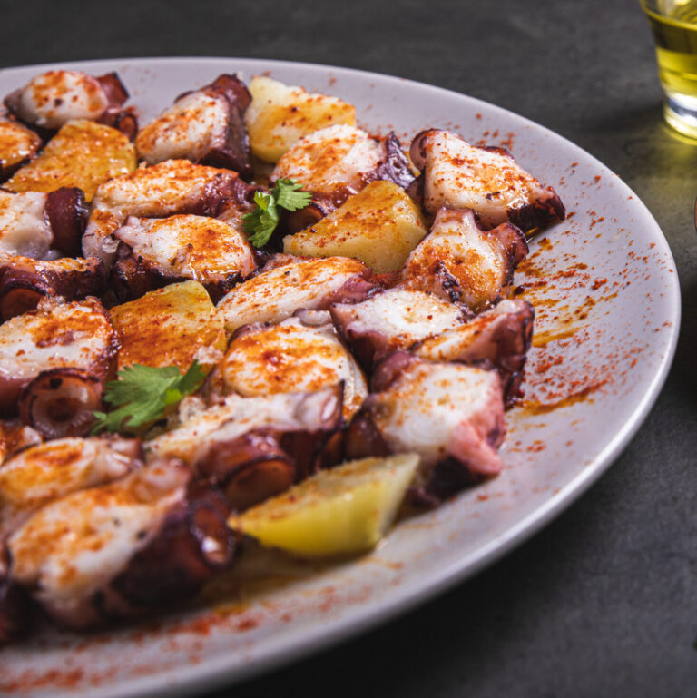 Sliced Octopus