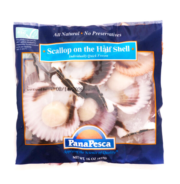 Half Shell Scallops